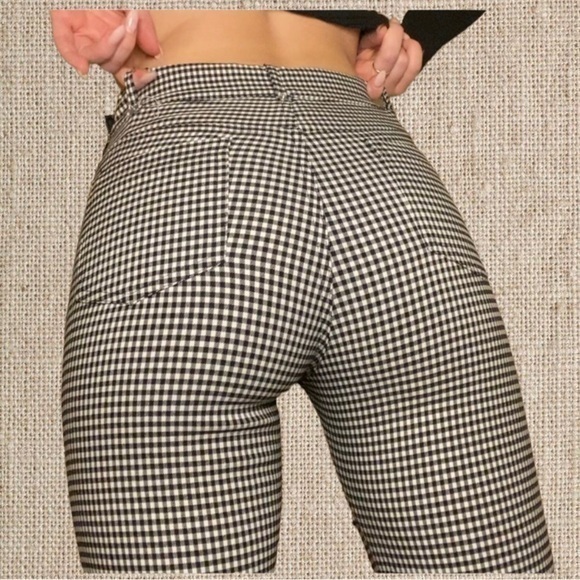 Pants - Checkered pants